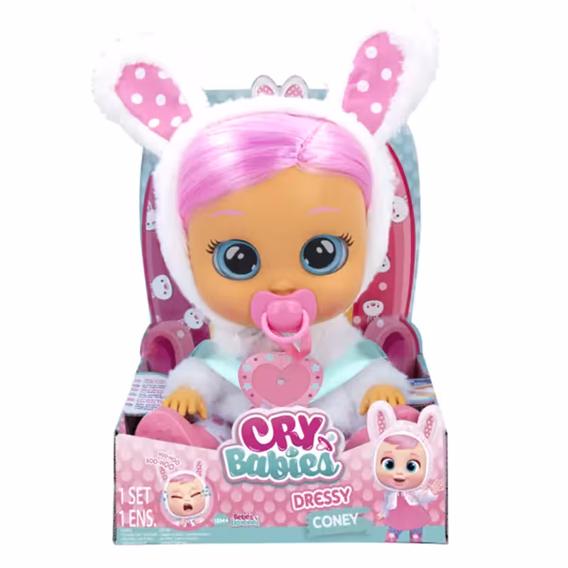 عروسک گریان آی ام سی مدل cry babies CONEY کد 81444