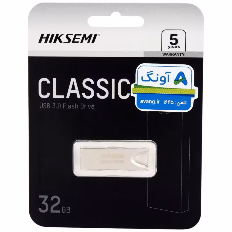 فلش مموری هایک سمی ظرفیت 32 گیگابایت Hiksemi Classic