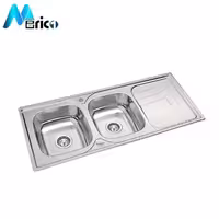 سینک میلان کد 2016 توکار دو لگنه