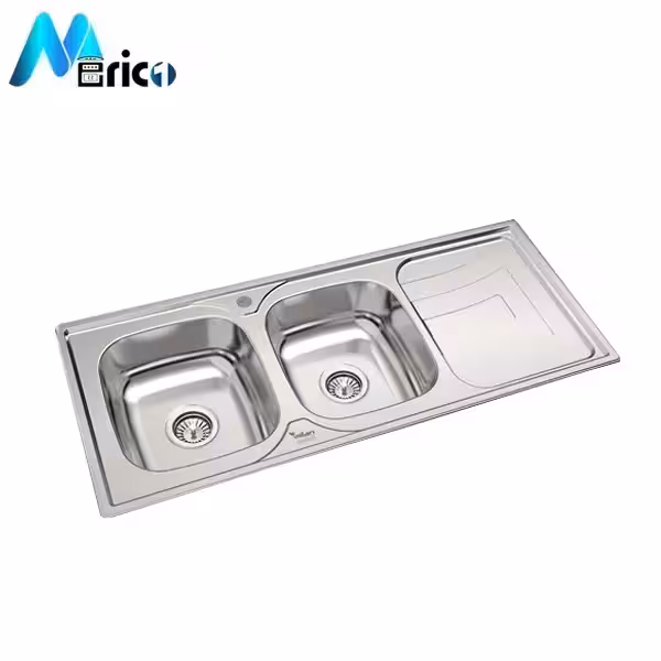 سینک میلان کد 2016 توکار دو لگنه