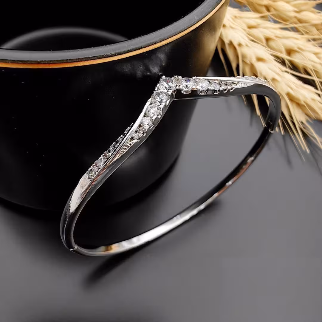 دستبند النگویی زنانه ژوپینگ مجلسی کد ZD021