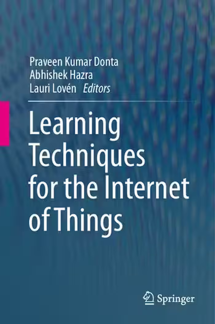 خرید و دانلود نسخه کامل کتاب Learning Techniques for the Internet of Things