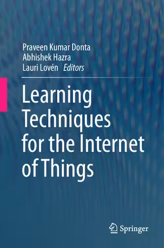 خرید و دانلود نسخه کامل کتاب Learning Techniques for the Internet of Things
