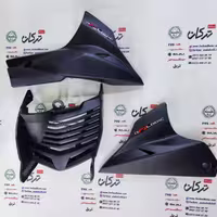 قاب ( کاور ) اسپایلر زیر انجین موتور اپاچی 200 مشکی کامل کیفیت درجه 1