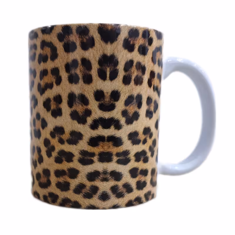 ماگ طرح پلنگی کد m002