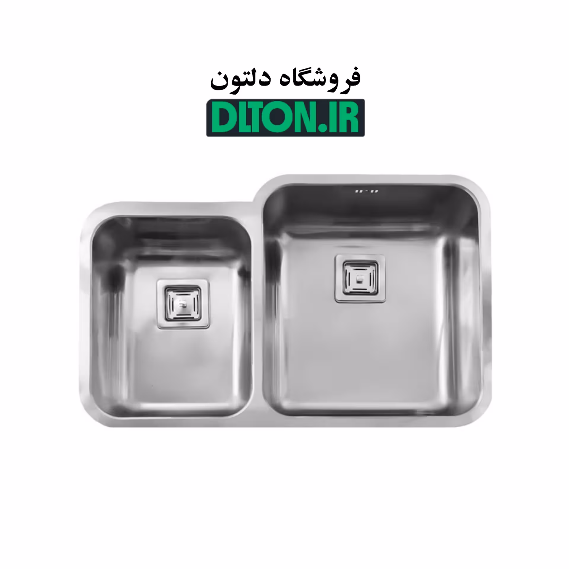 سینک استیل البرز مدل 905 کورین