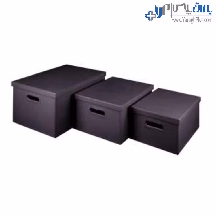 باکس چرمی داخل کمد لباس رنگ موکا سایز کوچک فانتونی