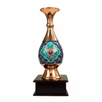 تندیس گلدان مس و پرداز 20