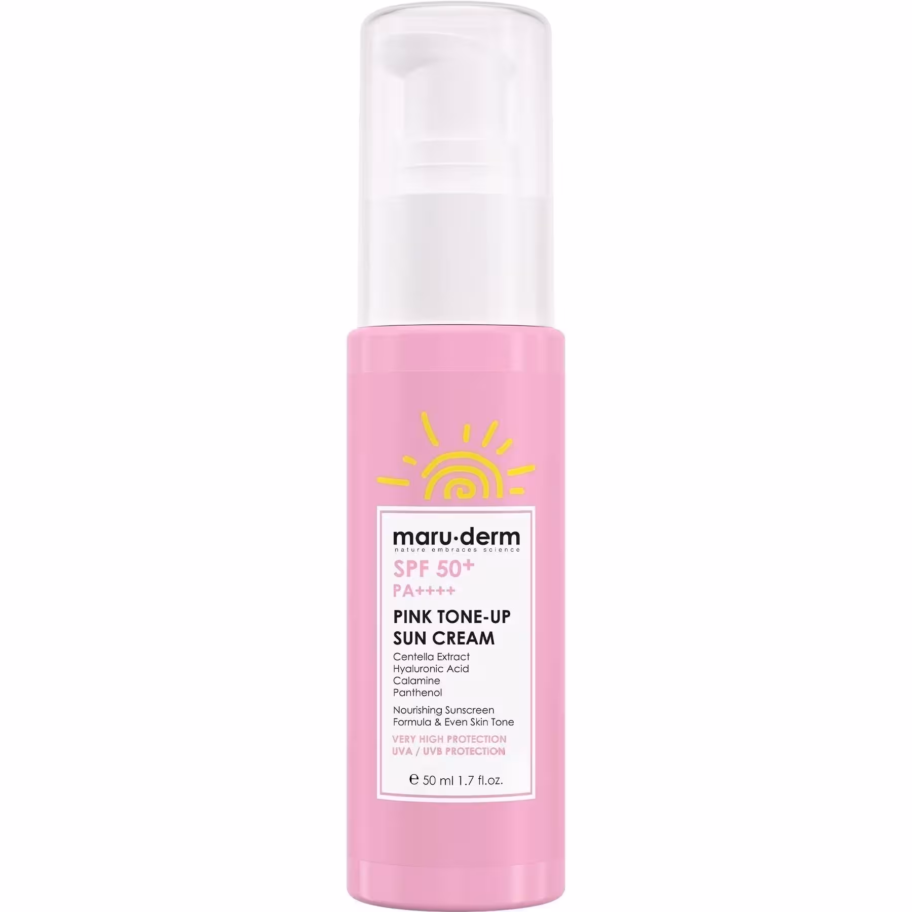 کرم ضد آفتاب SPF 50  مخصوص پوست‌ خشک و حساس مارودرم 50 میل