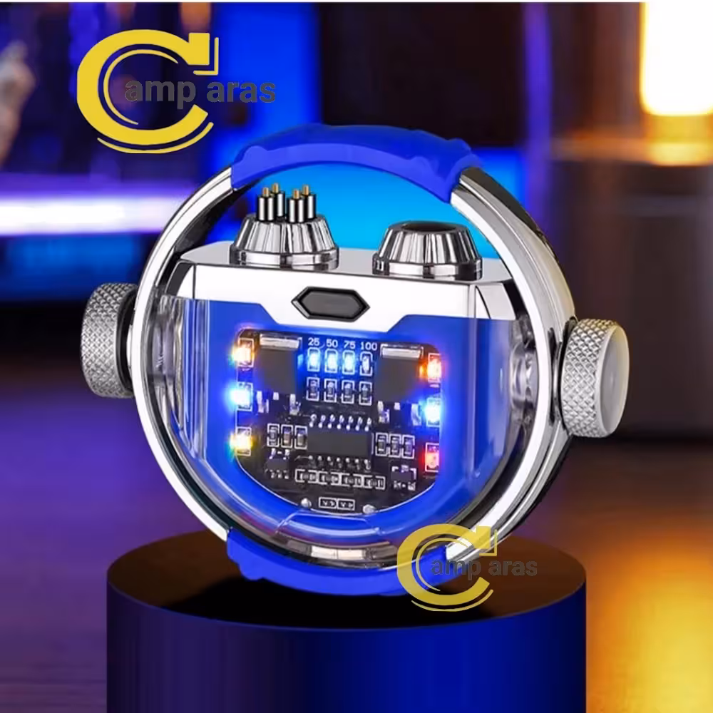 فندک پلاسمایی برقی چراغ قوه اسپینر VIPAVA A2 اورجینال چندکاره - کمپ آراس