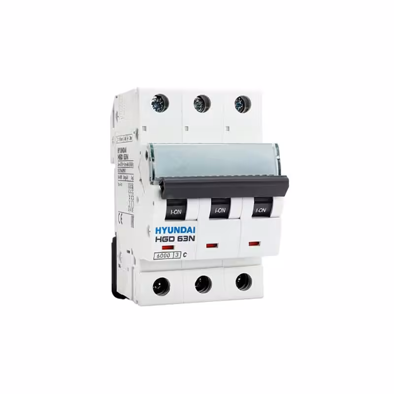 کلید مینیاتوری سه پل 10 آمپر هیوندای