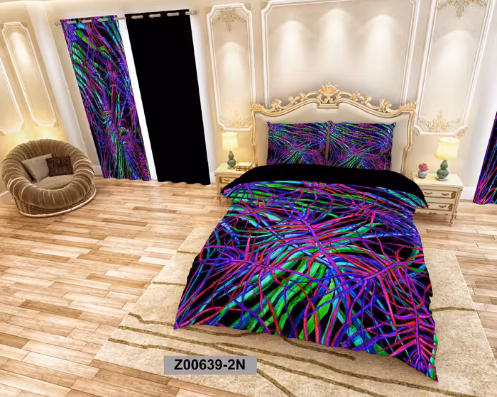 لحاف روتختی تنسل سه بعدی (3D) کالای خواب متین کد 639