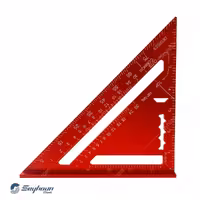 گونیای مثلثی 20 سانتی متری فلزی