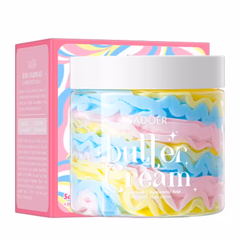 کره بدن سادور Sador مدل Butter Cream رایحه Sakura