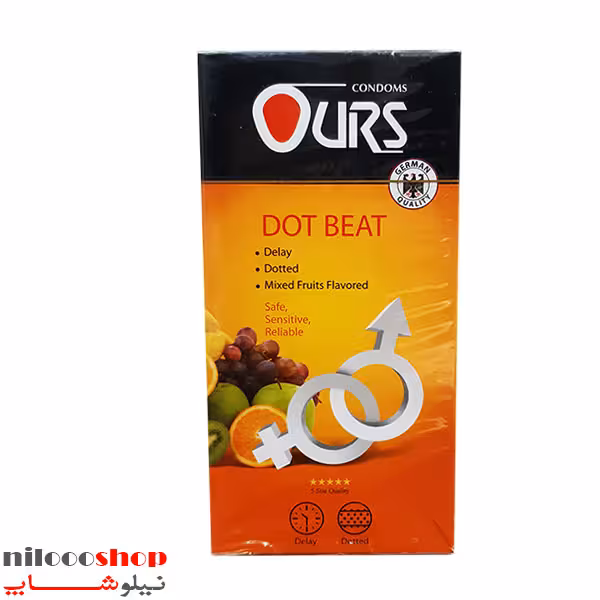 کاندوم اورز مدل Dot Beat بسته 12 عددی