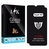 محافظ صفحه نمایش ال کا جی مدل Super 9D مناسب برای گوشی موبایل سامسونگ Galaxy A10s 4G بسته 2 عددی