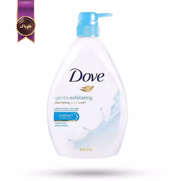 شامپو بدن داو Dove مدل لایه‌ برداری ملایم Gentle Exfoliating حجم 550 میلی لیتر (اورجینال)