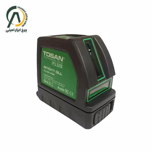 تراز لیزری دو خط توسن مدل M1011 GLL