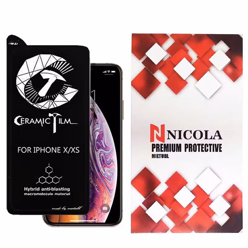 محافظ صفحه نمایش سرامیکی میتوبل مدل N_MTR مناسب برای گوشی موبایل اپل Iphone X/XS