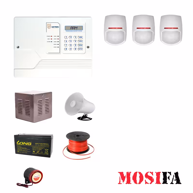 پکیج دزدگیر اماکن ویزیترون مدل VPY3