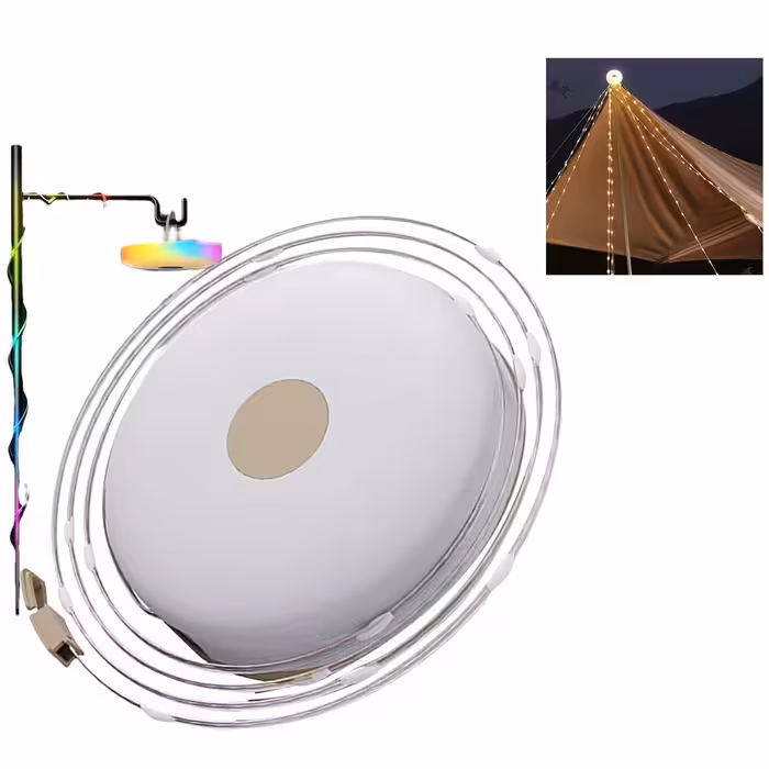 ریسه و لامپ شارژی کمپینگ 7 متری ضدآب شیائومی xiaomi Nextool NE20363A