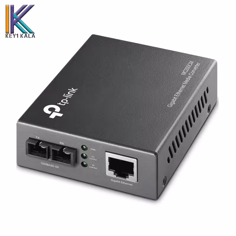 مبدل فیبر نوری تی پی لینک TP-Link MC200CM ا TP-Link MC200CM