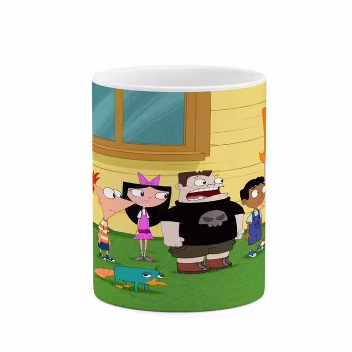 ماگ چیتوکالا مدل کارتون Phineas And Ferb کد mgh22923