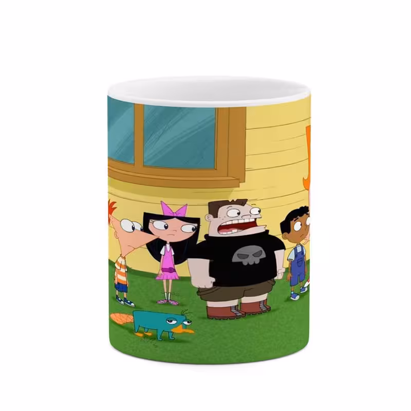 ماگ چیتوکالا مدل کارتون Phineas And Ferb کد mgh22923