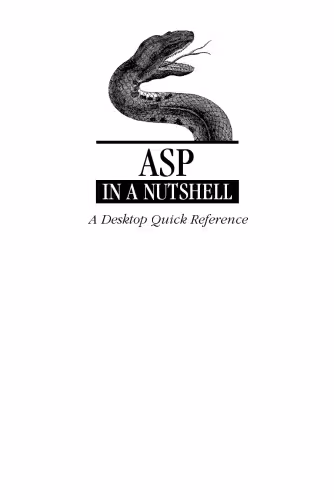 خرید و دانلود نسخه کامل کتاب ASP in a nutshell: a desktop quick reference