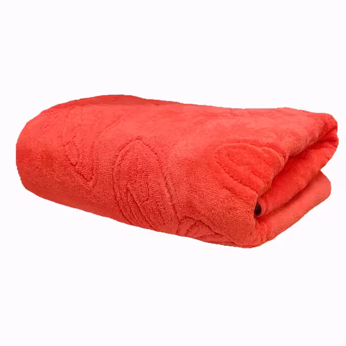 حوله حمام هنر طرح کاترین سایز 70*145 سانتی متر | کالا مکس