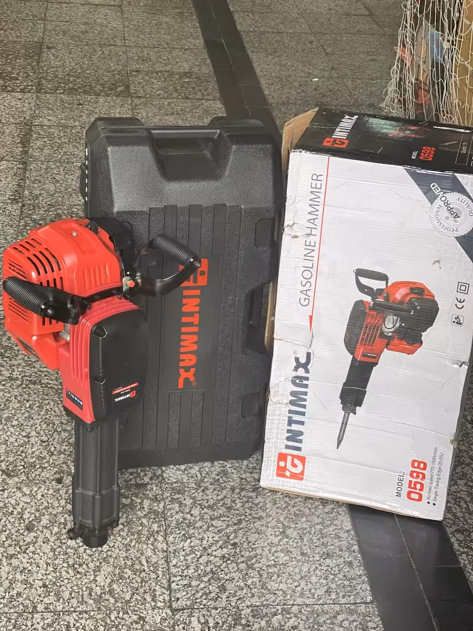 چکش تخریب   بنزینی 24 کیلویی اینتیمکس intimax مدل 0598