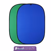 فون عکاسی کتان قابل حمل دو طرفه آبی و سبز کروماکی 180×120 برندBeixin