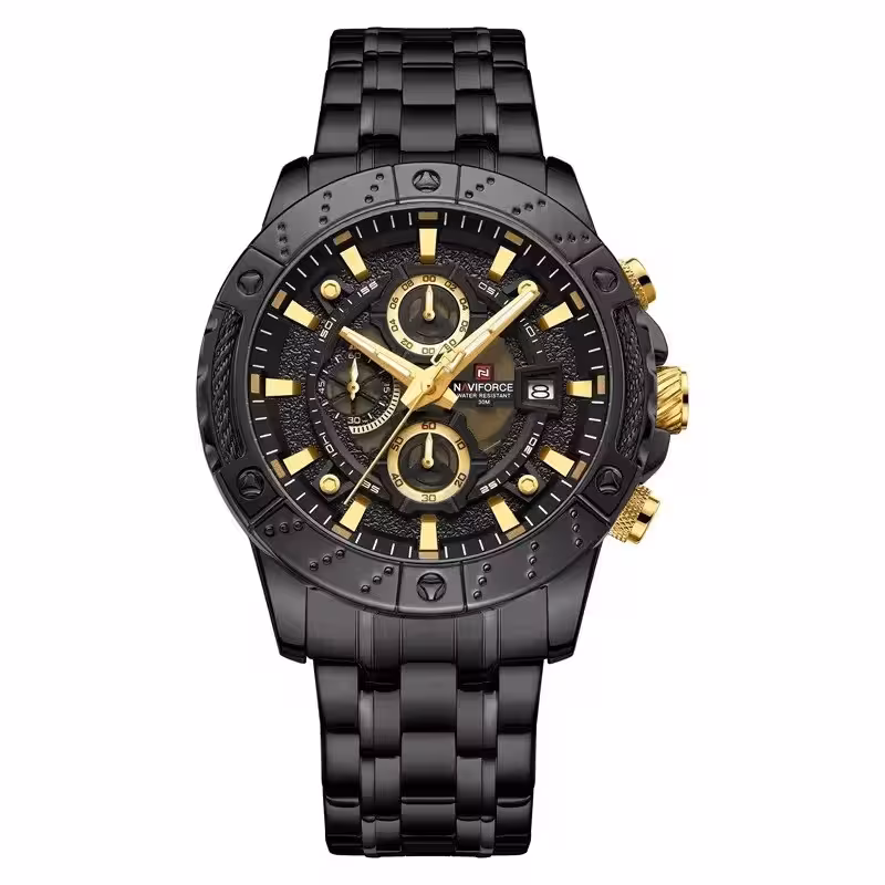 ساعت مچی عقربهای مردانه نیوی فورس مدل NF9227BGB