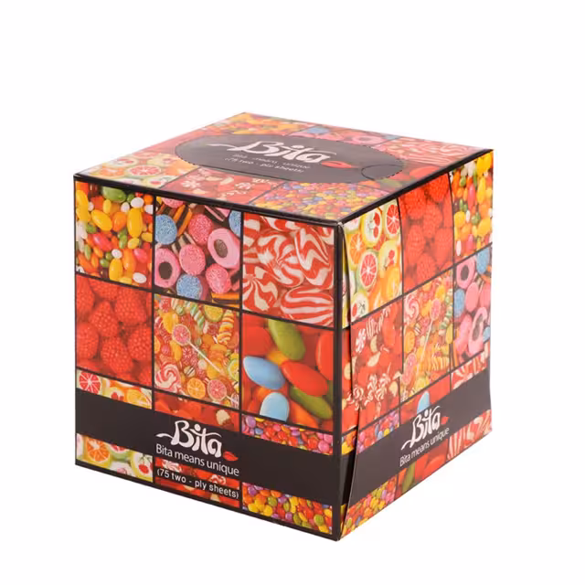 دستمال کاغذی دولا بی تا 75 برگ