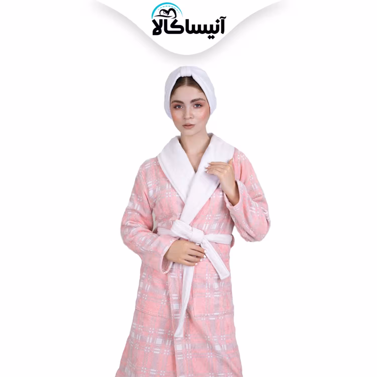 حوله تن پوش پود ایران مدل ماکان صورتی