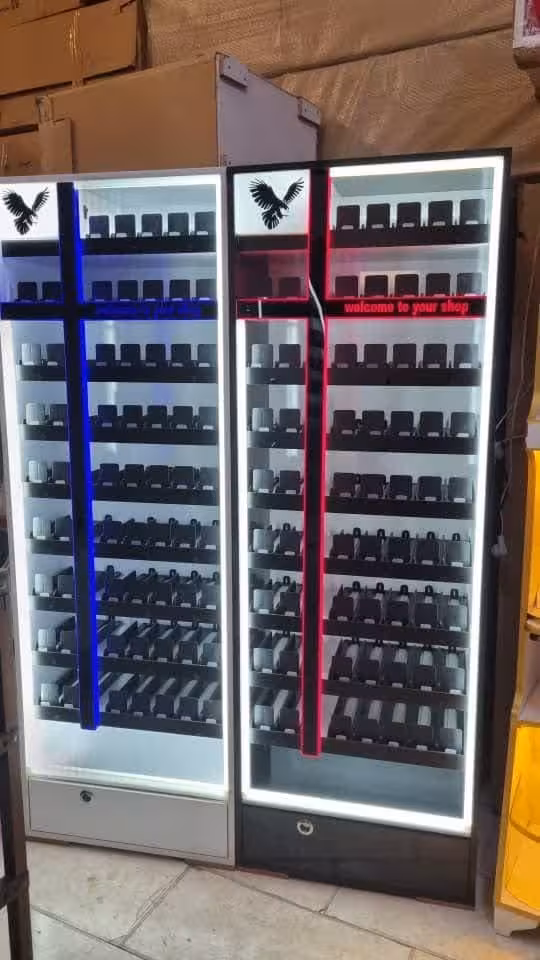 استند سیگار مدل صلیبی 61 باکس بدنه مشکی چراغ قرمز