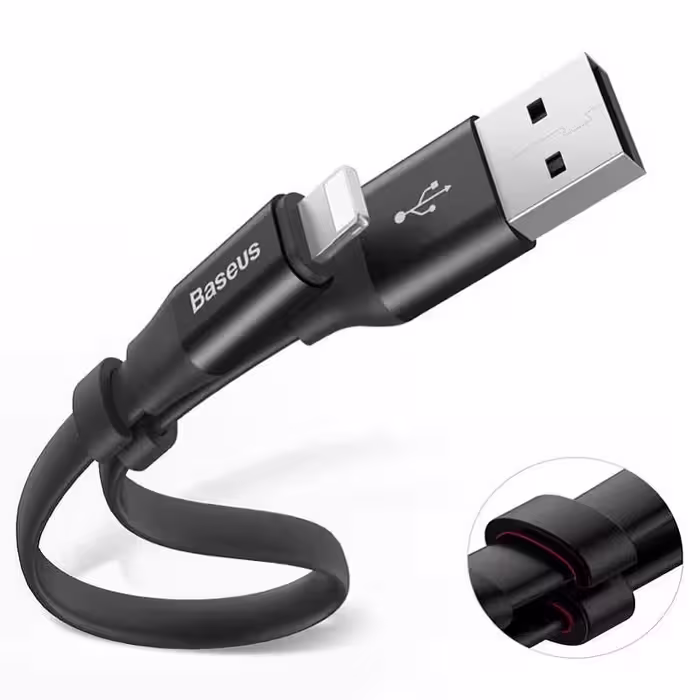 کابل پاور بانک Lightning باسئوس مدل CALMBJ-b01 2A