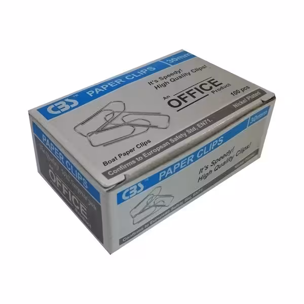 گیره کاغذ سی بی اس کد1132 بسته 100 عددی