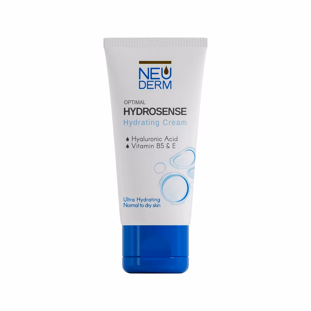 کرم مرطوب کننده اپتیمال هیدروسنس نئودرمNeuderm Optimal Hydrosense Cream For Normal And Dry Skins