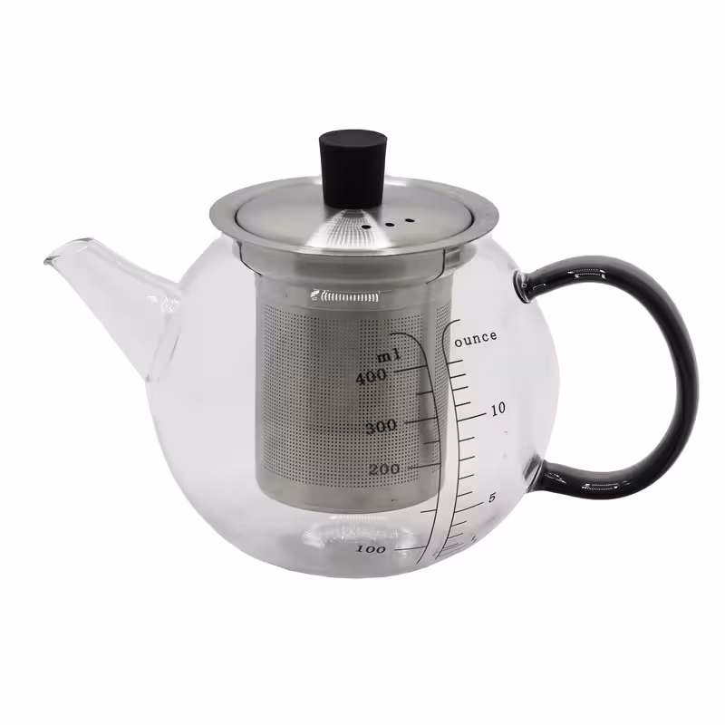 قوری پیرکس در استیل بی.وی.کی مدل دودی کد 324313