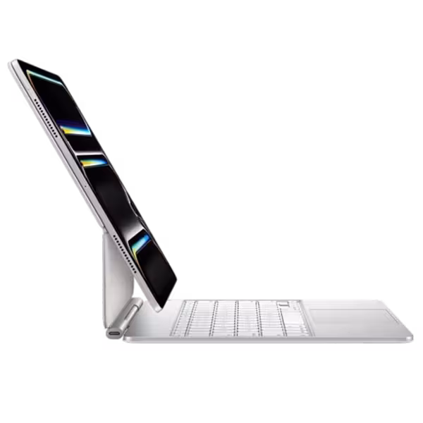 کیبورد بی سیم اپل 13 اینچ مدل 2024 iPad Magic keyboard مناسب برای آیپد M4 و M52024 iPad Magic keyboard