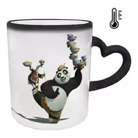 خرید ماگ-لیوان حرارتی  دسته ساده   پاندا کنگ فو کار کد 61
