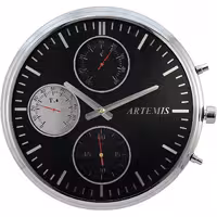 ساعت دیواری آرتمیس کد 2020 Silver نقره ای کد 11640