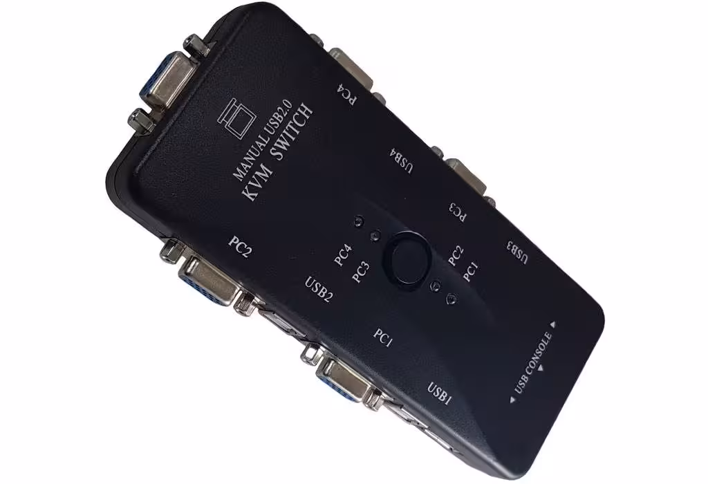 سوئیچ   KVM چهار پورت VGA