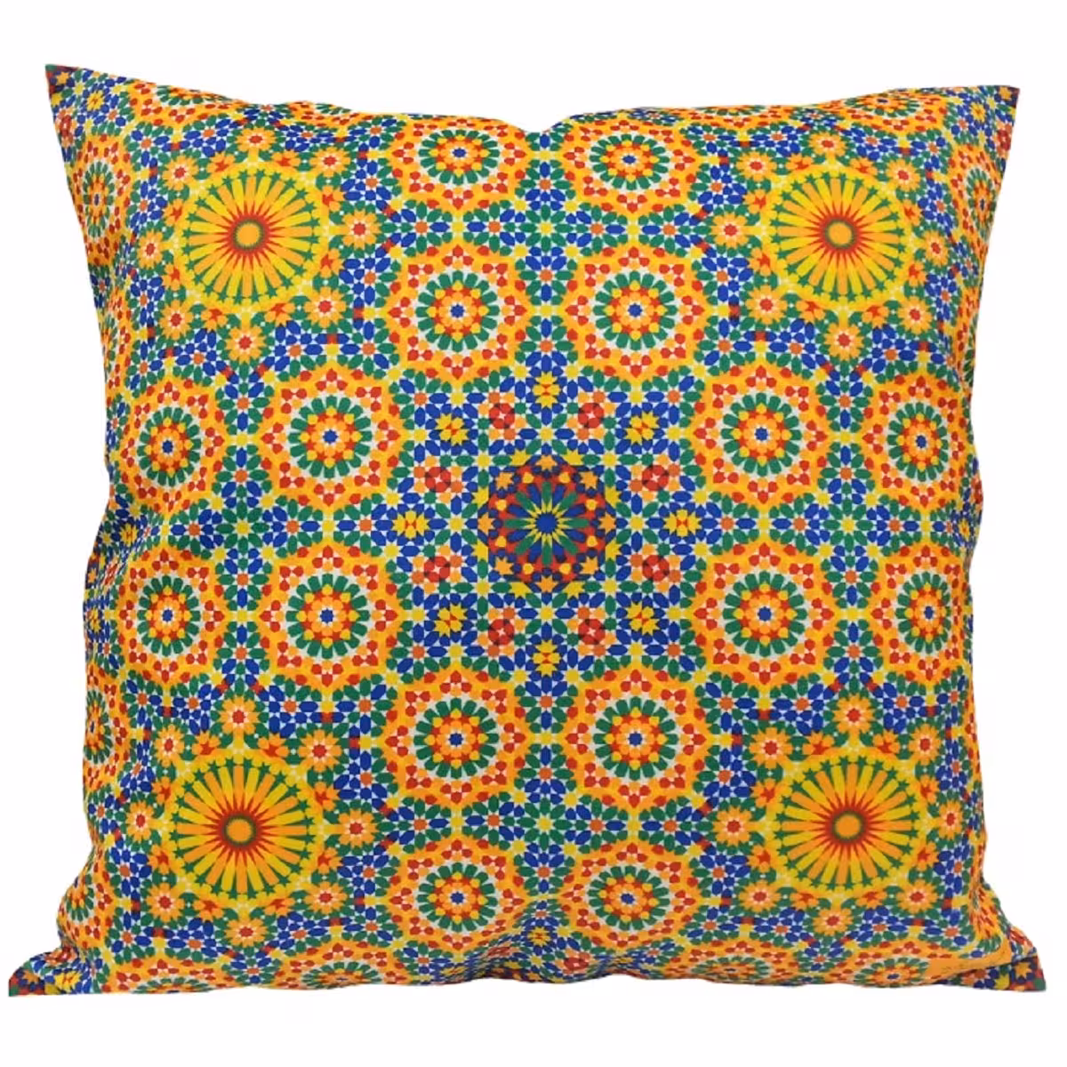 کاور کوسن مخمل کوبیده طرح کاشی کد MAKHQU30