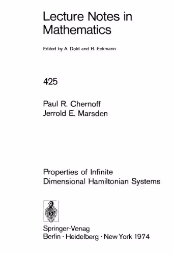 خرید و دانلود نسخه کامل کتاب Properties of Infinite Dimensional Hamiltonian Systems
