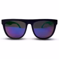 عینک آفتابی مردانه برند spy مشکی سبز a114