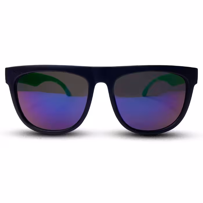 عینک آفتابی مردانه برند spy مشکی سبز a114