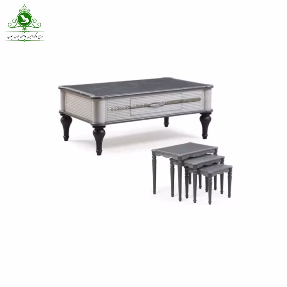 میز جلو مبلی عسلی MDF مدل انزو پلاس