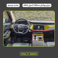 محافظ کنسول آریزو 6 پرو مدل شفاف